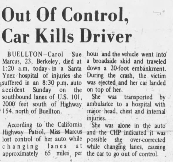 Clipping from Santa Maria Times